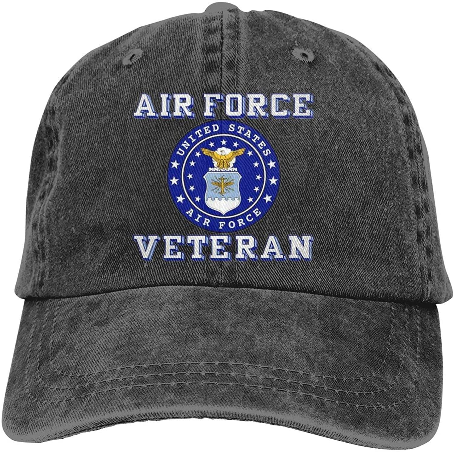 United States Air Force Veteran Baseball Hat Funny Sports Hats Trucker Cap Retro Adjustable Magic Buckle Dad Caps Adjustable