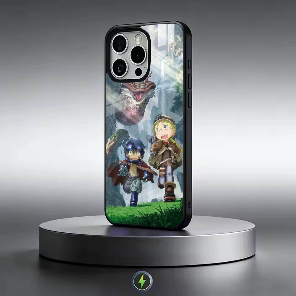 M-MADE IN A-ABYSS Riko Phone Case For iPhone17,16,15,14,13,12,11 Plus,Pro Magnetic For Magsafe Wireless Charging iPhone11ProMax