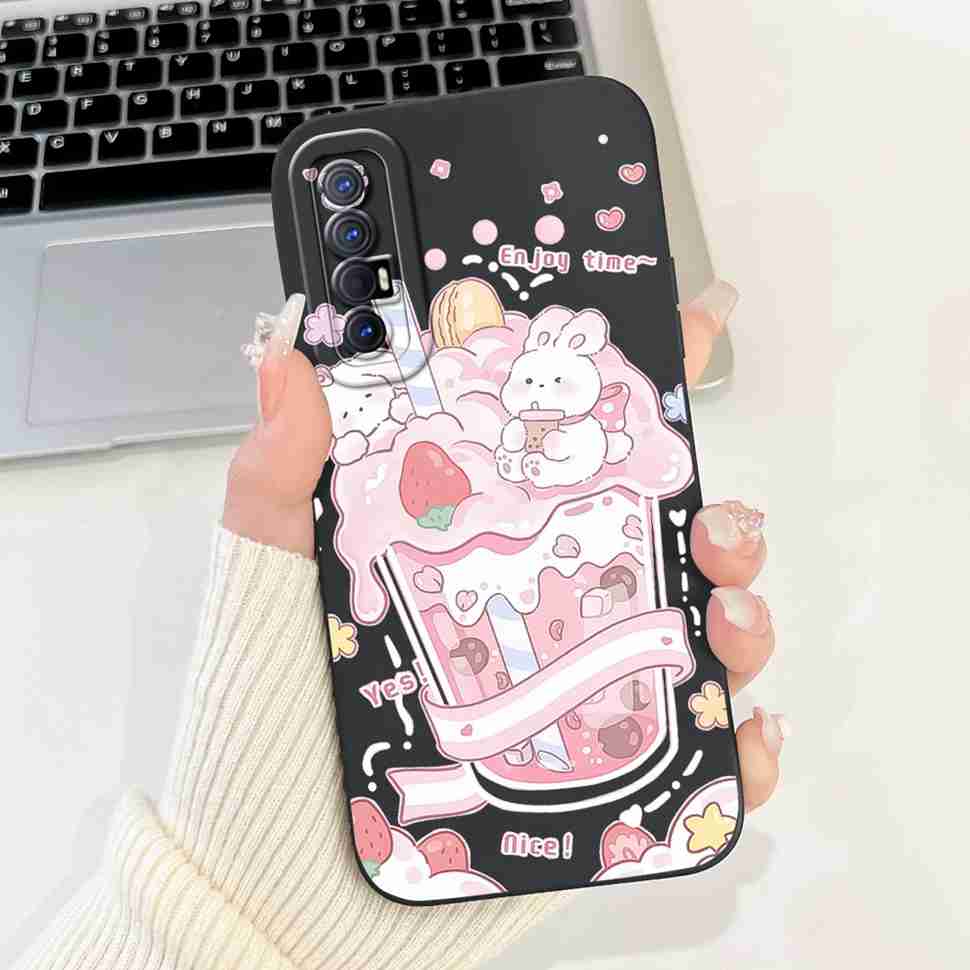 New Design Case For Oppo Reno3 Pro 5G CPH2009 Protective Silicone Soft TPU For Oppo Reno 3 Reno3 Pro 5G Phone Cover Shell Case
