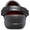 [CROCS] Bistro Pro LiteRide Clog Sandals, Black, Size 27 cm