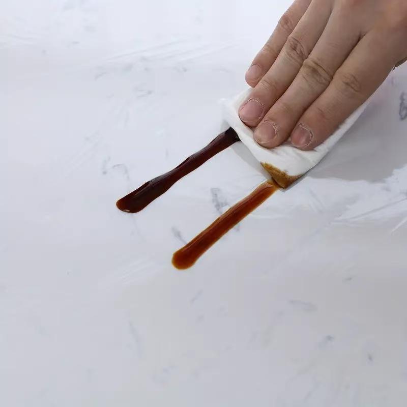 Transparent Round Plastic Tablecloth Protective Sleeve Waterproof and Oil Proof PVC Tablecloth