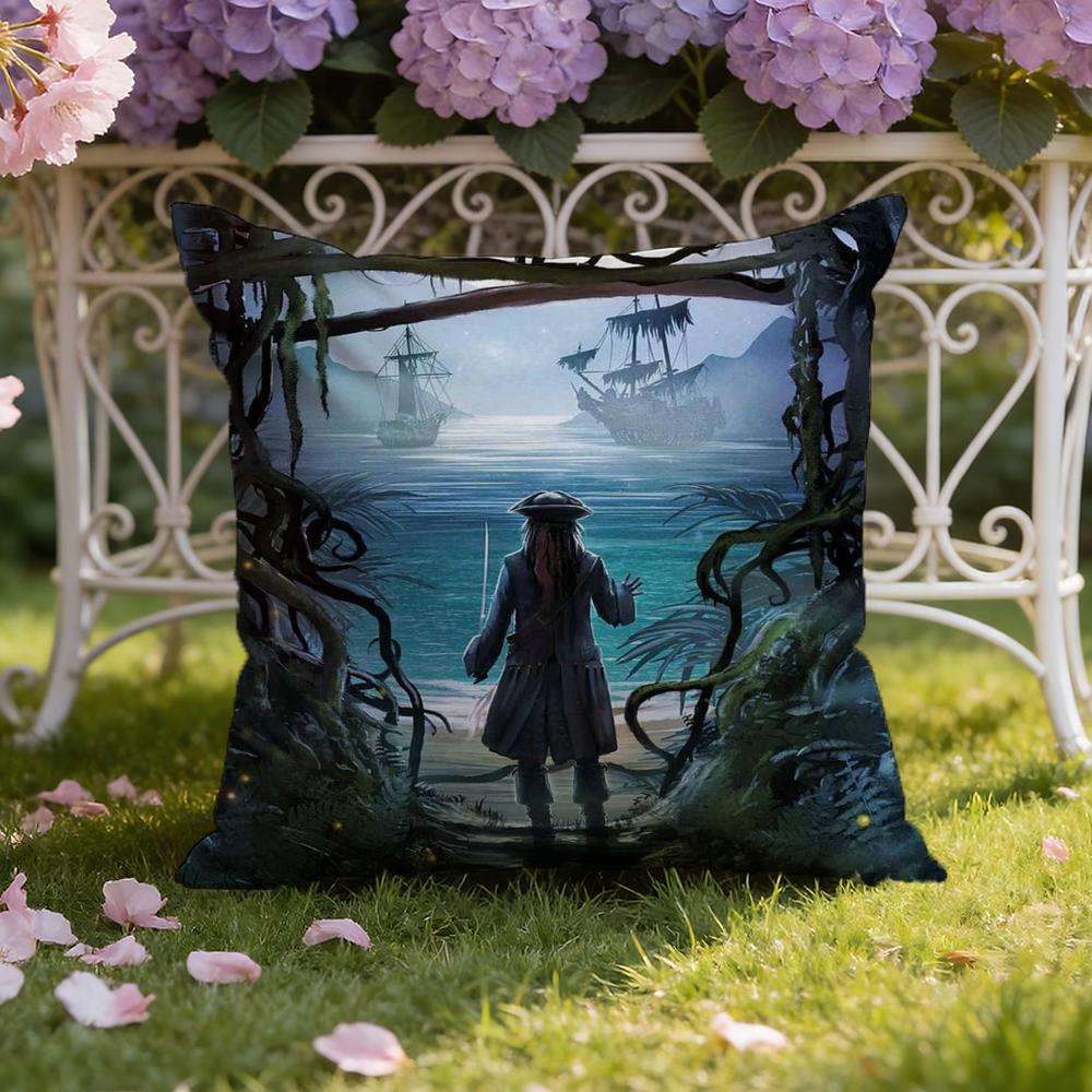 S-Sea of Game T-Thieves Cushion Cover Home & Car Dual-Scene Pillow Cover: Reversible for Premium Comfort