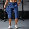 Pantaloni Capri da Uomo Elasticizzati Asciugatura Rapida Leggeri Vita Elastica Casual Sportivi Lunghezza Tre Quarti per Estate Sport all'Aperto Corsa Camminata