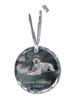 German Wirehaired Pointer - Crystal Bauble with a Photo, Dog Photo In Crystal, Personalized Christmas Tree Ornament by Brand