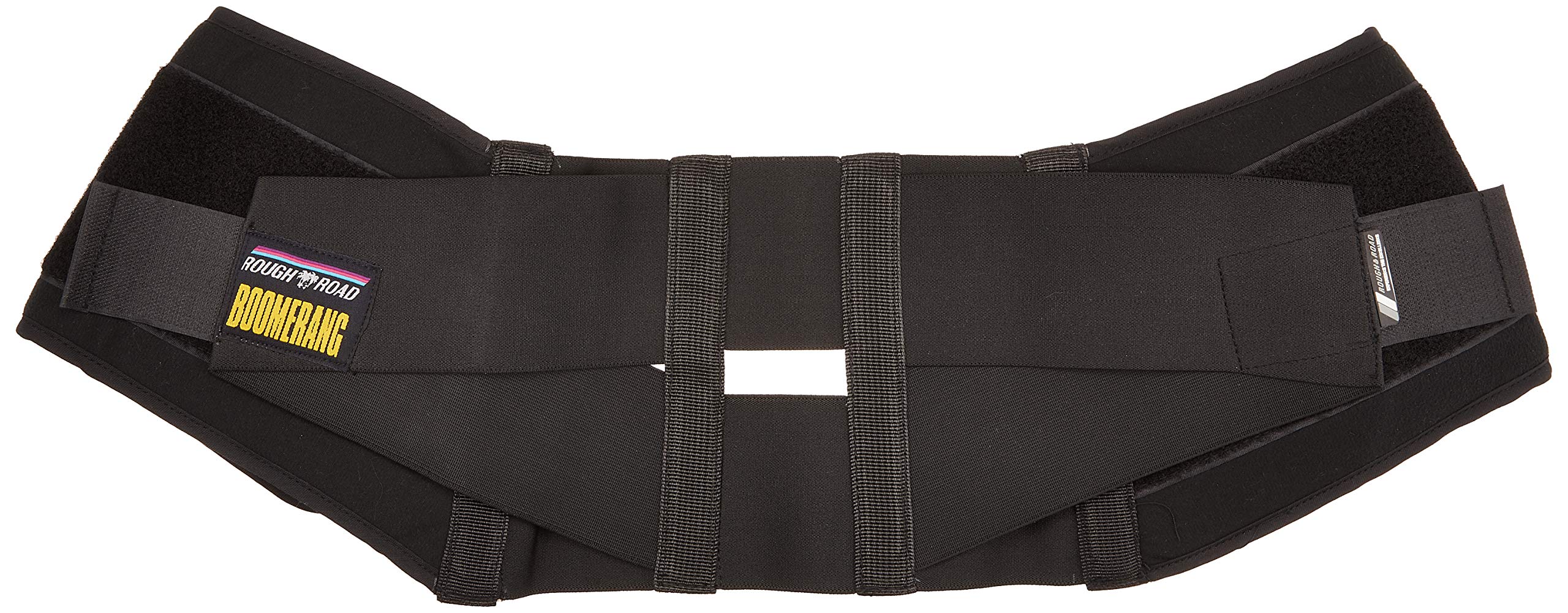 

Мотоциклетный поясной ремень ROUGH & ROAD, грубый ремень Boomerang, ширина 7 дюймов, черный, стандартный размер: 26-36 дюймов (66-91см) RR10004