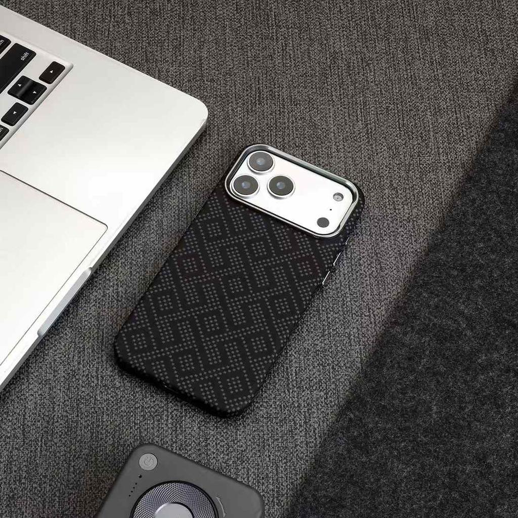 Luxury Carbon Fiber Texture Magnetic Case For IPhone 17 Pro Max Air 16 15 14 13 12 Pro Metal Lens Frame Button Shockproof Cover