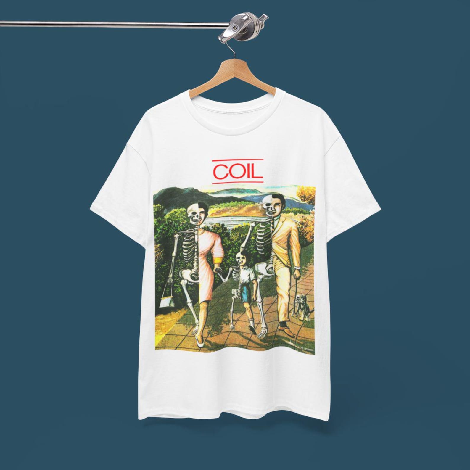 Coil Band T shirt - Indie Noise Experimental Music S