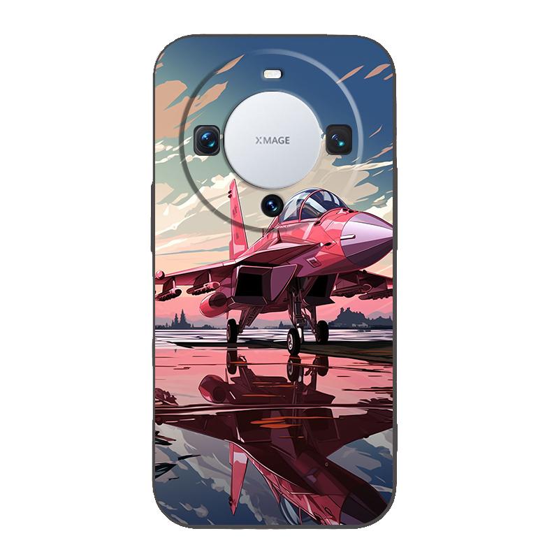 

Sky Jet Fighter Phone Case Cover for Huawei Mate 60 Pro P50 P40 P30 P20 P10 P Smart Y6 Y7 Y9 Plus Silicone Fundas Shell Capa Bag Huawei Y7a