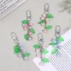 Y2K Aesthetics Lily Of The Valley Keychain Exquisite Flower Keyring Bag Pendant Sweet Girly Phone Lanyard Holiday Gifts