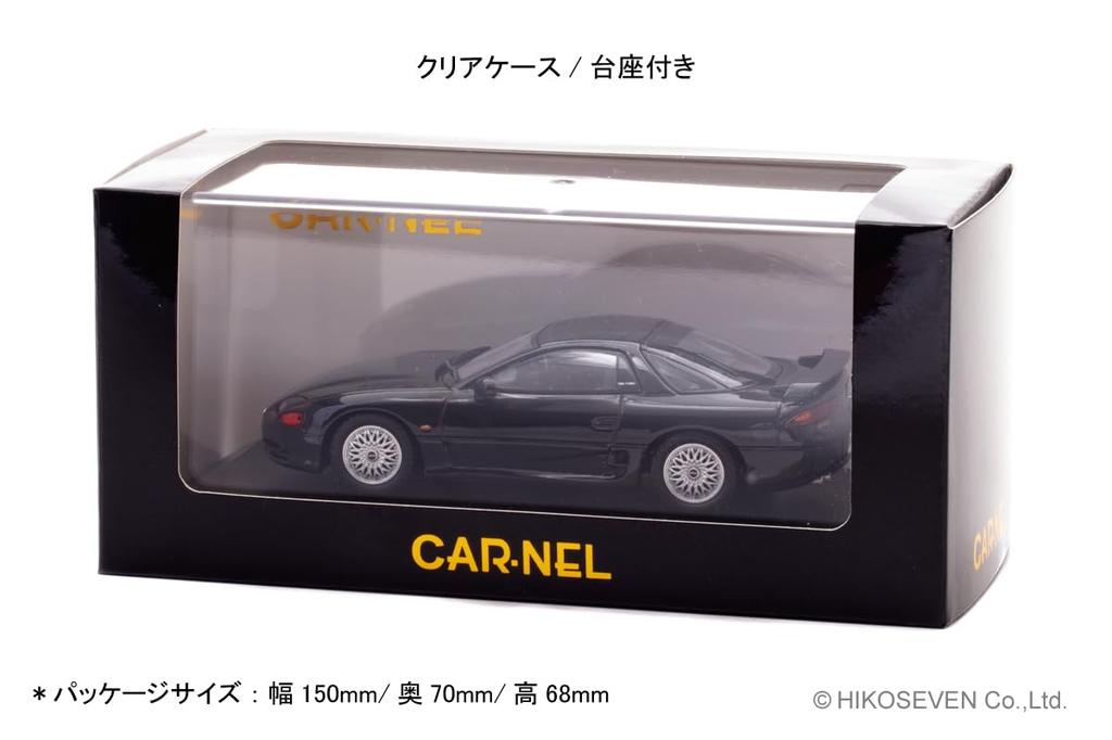 CARNEL 1/43 Mitsubishi GTO Twin Turbo MR (Z15A) 1994 Lamp Black Finished Product CN439402