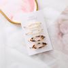2/3/4/6 pezzi fermagli per capelli in acetato per trucco coreano moda oro bianco glitter per capelli copricapo ragazze donne accessori per capelli