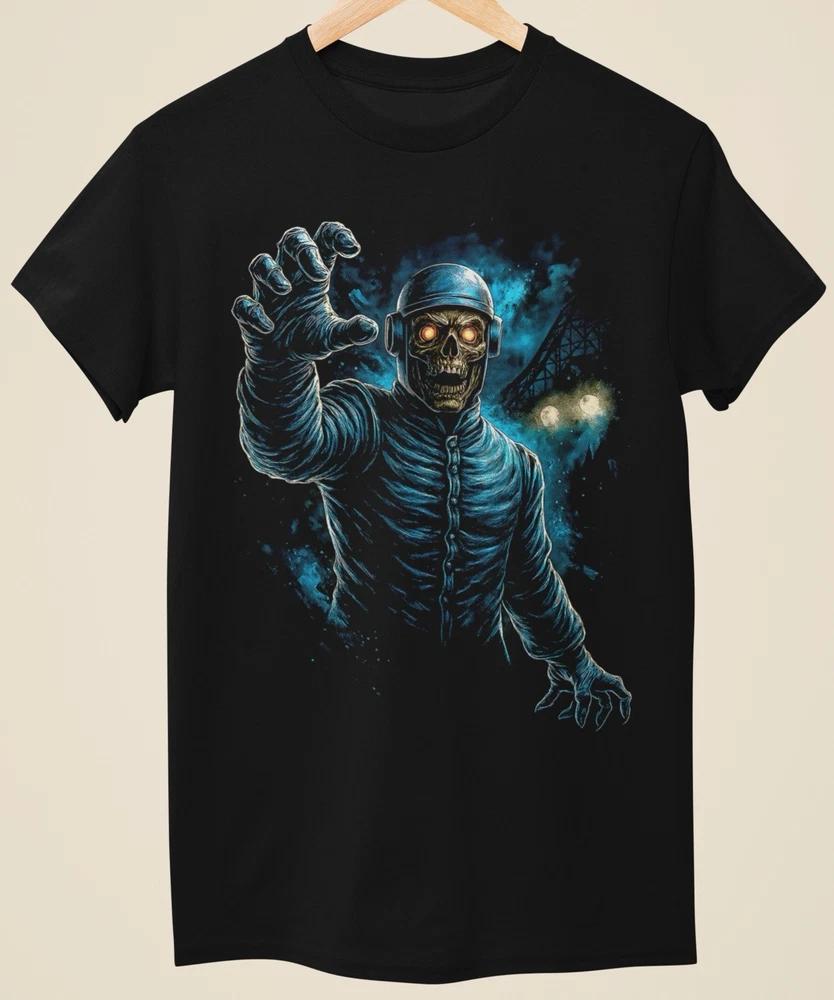 Evil Horror Zombie Unique Halloween Style Unisex Black Printed TShirt (Ho002) S