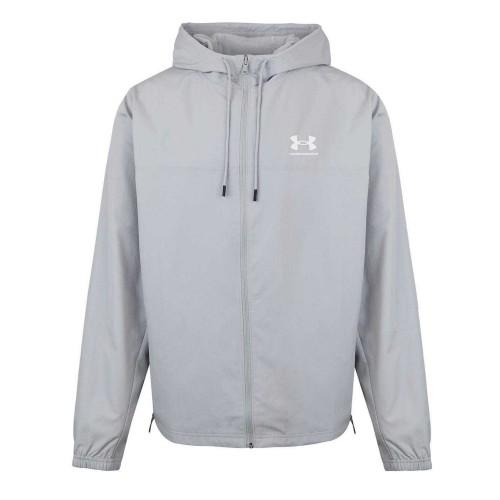 Under Armour (L, Marine Od Green) Mens Sportstyle Water Resistant Long-Sleeved Windbreaker - Image 2