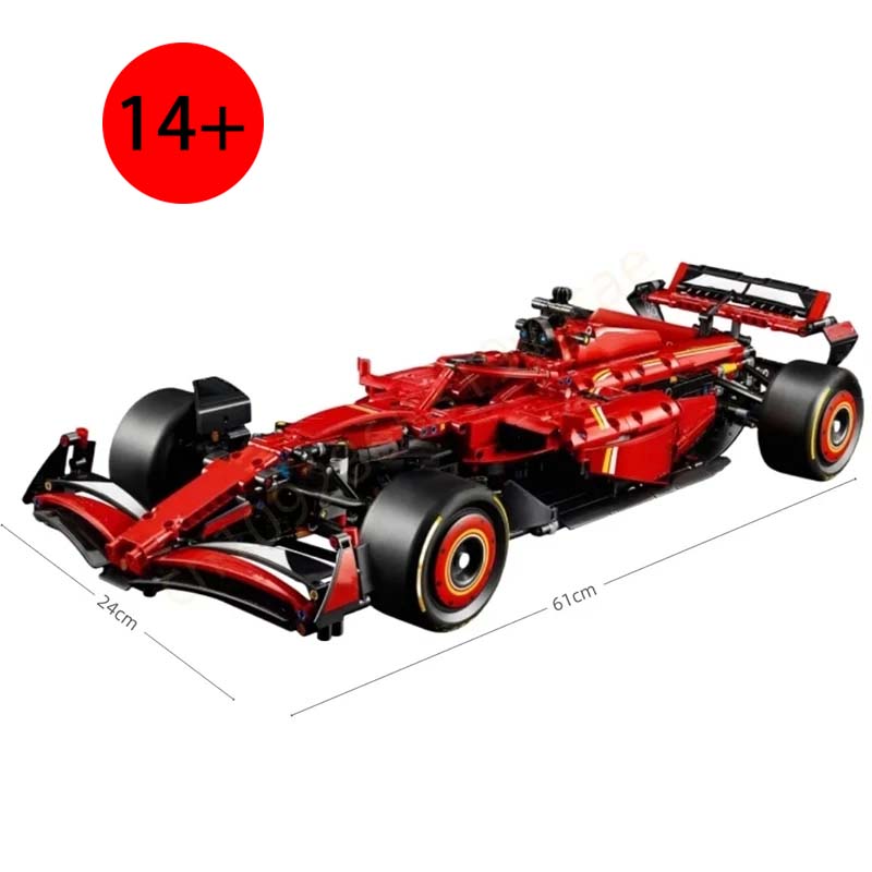 New 1361 Pcs Technology Racing Car Building Blocks, Mechanical Bricks Assembly Model Toy, Gift & Home Decor For Adults