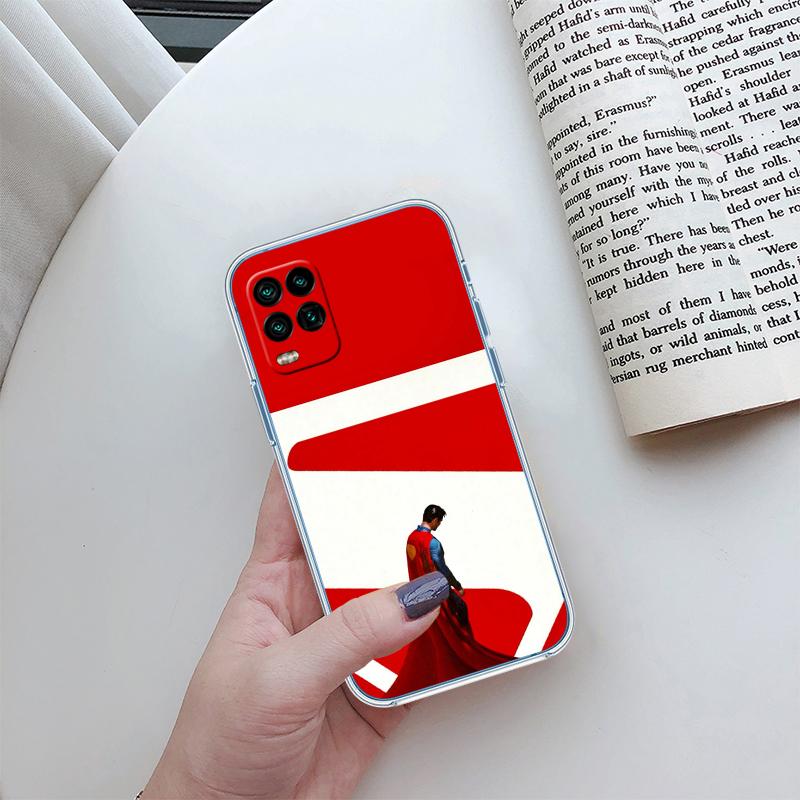 Superman Transparent Phone Case for Motorola Moto Edge 20 30 40 50 S30 Fusion Ultra Pro Neo Lite + G200 G23