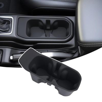 Getränkehalter-Einsätze Untersetzer Für Jeep Wrangler JL JLU 4XE & Gladiator JT 2018-2025 Mittelkonsolen-Getränkehalter-Matte Pad