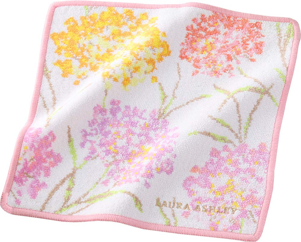 

Uchino Towel Laura Ashley Chenille Handkerchief Pink 1625V430 P