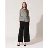 SON JUNG WAN Women S Check Dot Color Block Jacket Zjk6262210