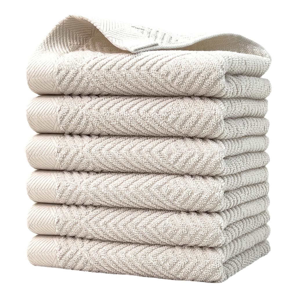 Cotton Towel Six Pcs Cotton Household Color Face Towel FACE TOWEL Warm and Comfortable Home Daily Necessities Elaborately Woven Towels