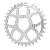 34T Bike Chainring 7075 Aluminum Alloy Positive Negative Tooth Round Chainwheel for GXP Road Bikes