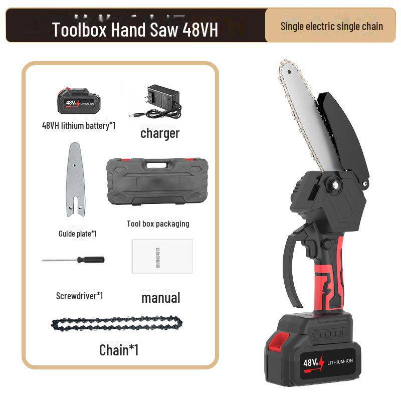 

Аккумуляторная ручная электрическая цепная пила с мощным бесщеточным двигателем для валки деревьев на открытом воздухе