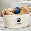 Storage baskets Woven Basket Woven Storage Basket Cube Decorative Box woven rope baskets for Nursery Living Room Clothes