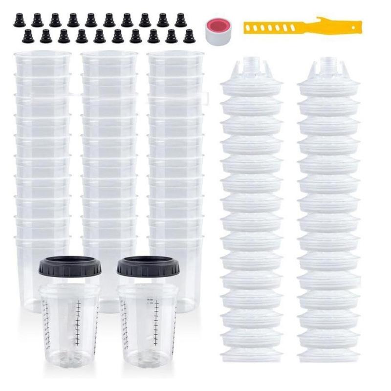 Farb mischbehälter Farbsprühgerät Mischbecher Präzise Waage Farbvorbereitung Einwegbecher Langlebig