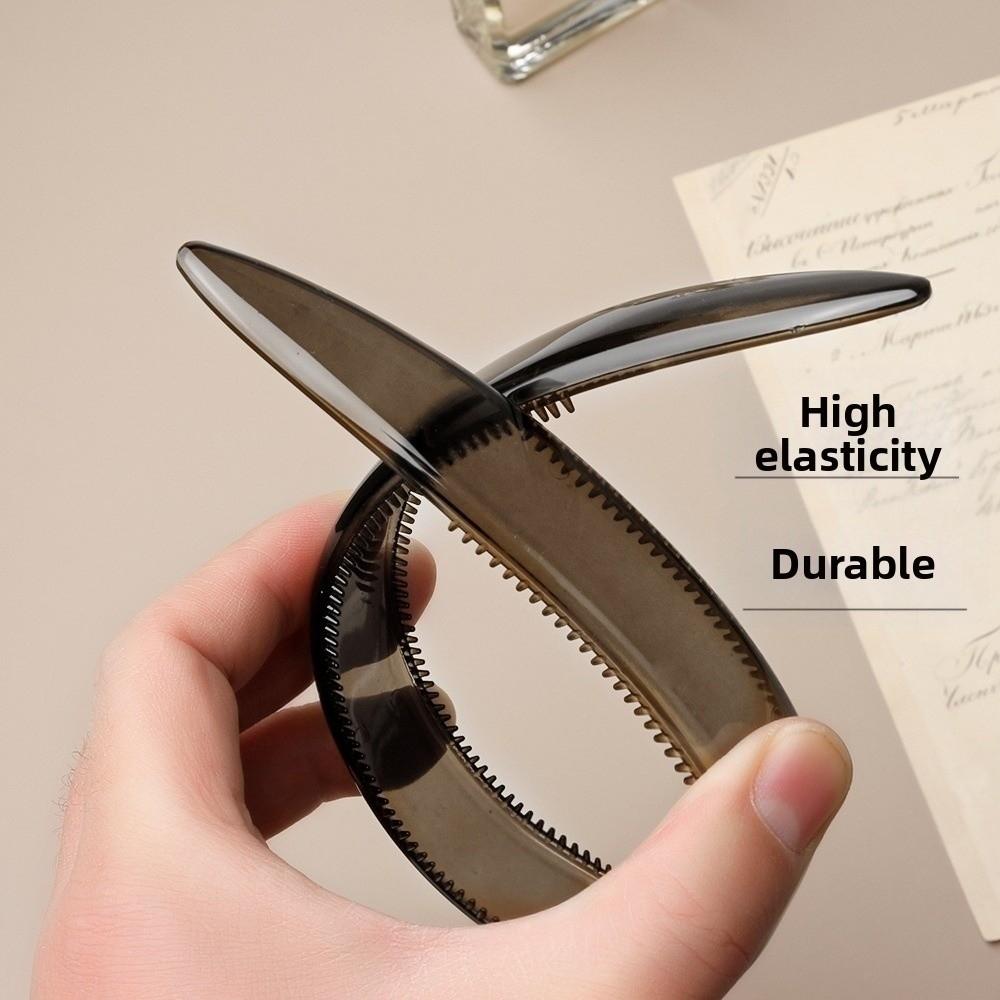 Koreanischer Schildpatt-Haarreif Breites rutschfestes Zahn-Stirnband Neuer Retro-Leoparden-Haarreif Büro