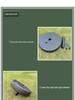 Outdoor Sunshade Parasol Water-Filled Base for Center Pole Umbrella