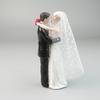 Elegant Design Couple Wedding Cake Topper Romantic Style Safe Decoration Cake Decorating Resin Creative Bride Groom Figurine