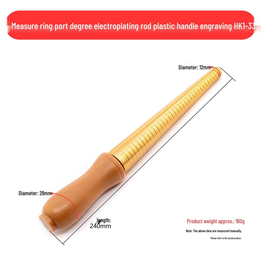Hong Kong Plastic Ring Size Adjuster and Measurer