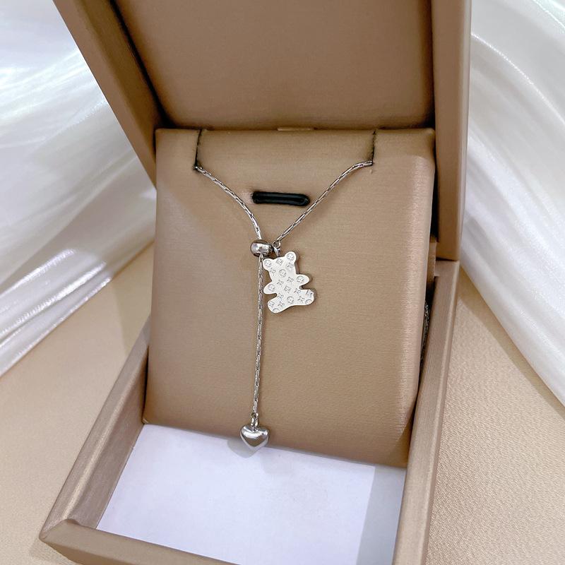 Real Gold Cold Necklace In The E-Commerce Good Goods Furnace, Women'S Collarbone Chain With Jewelry