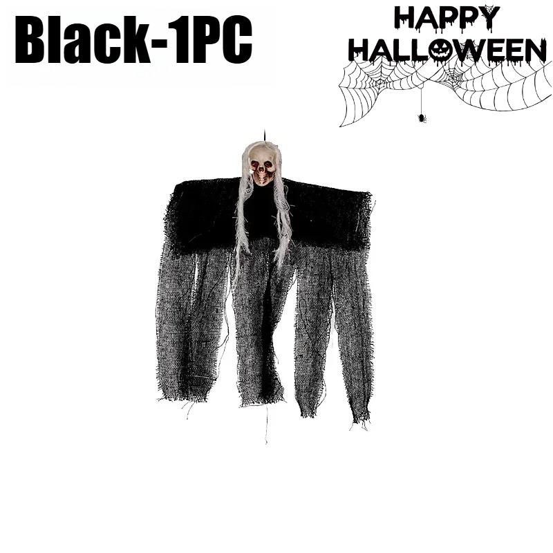 Halloween Decorations Scary Crying Witch Skeleton Hanging Ghosts Skeleton Flying Haunted House Decorative Props Horror Ornaments