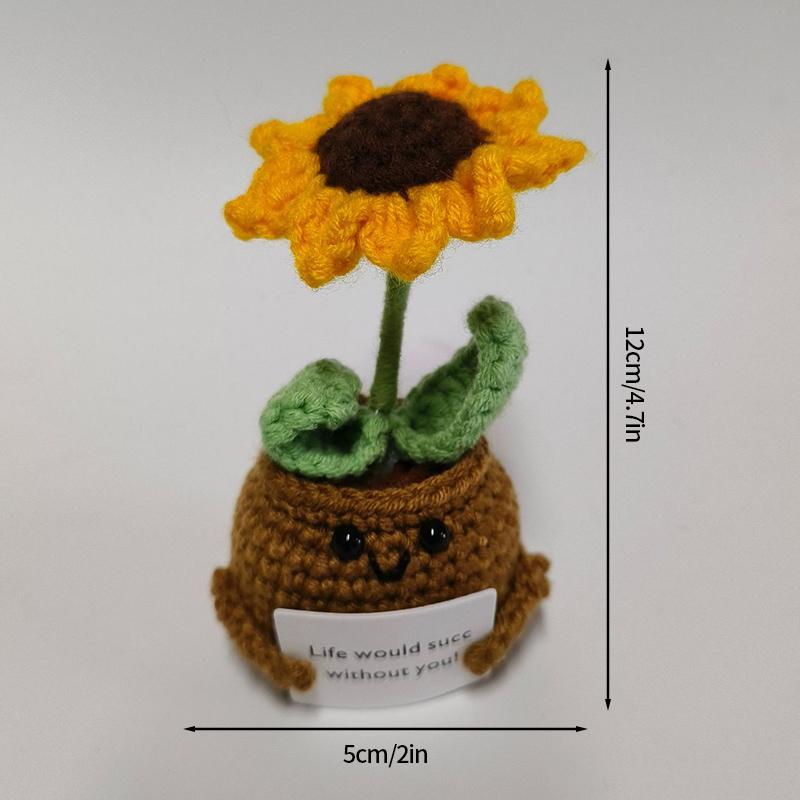 Cartofi croșetat Artificial Croșetat Cartofi Kit de jucărie Accesorii pentru birou Ornament de birou pentru cameră Decor pentru cameră pentru copii Decor pentru acasă