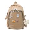 Students Large Capacity Transparent Pocket School Bag Casual Kawaii Ita Backpack Cute Aesthetic Daypack for Teen Girls