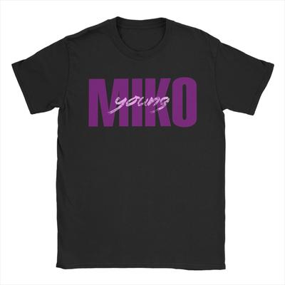 Young Miko Logo T Shirt for Men 100% Cotton Awesome T-Shirts O Neck  Tees Short Sleeve Clothing Gift