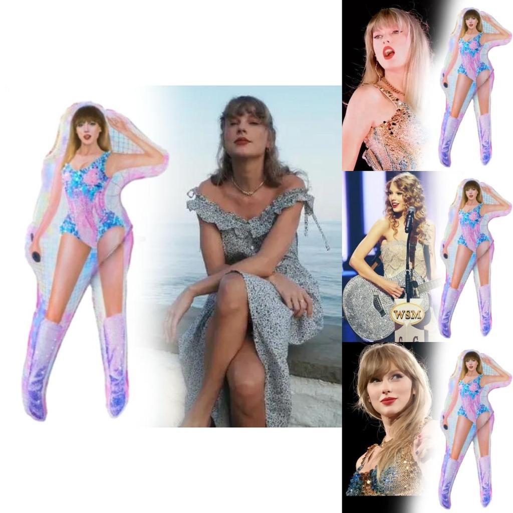 Elegant Taylor Swift Themed Aluminum Foil Balloon For Parties And Celebrations