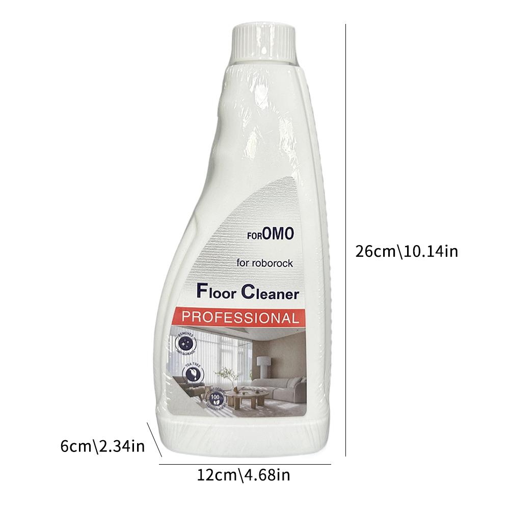 480ML Bodenreinigungsflüssigkeit für Roborock S8 Pro Ultra/S7 MaxV Ultra/Dyad/S7 Staubsaugerteile Roboterwischer Antibakteriell OMO