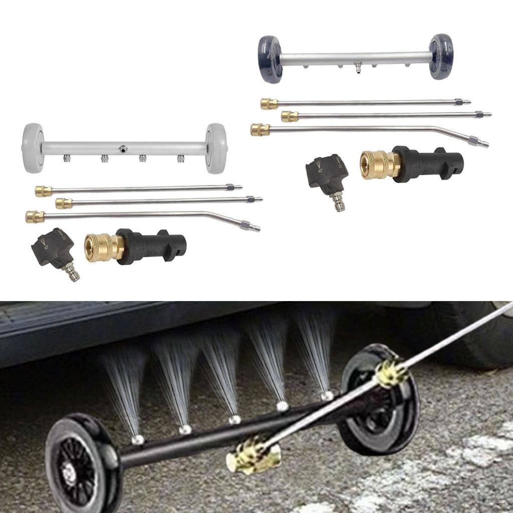 High-pressure Cleaner Underbody Cleaning Set, Surface Cleaner, 40 Cm Wash Nozzle, Water