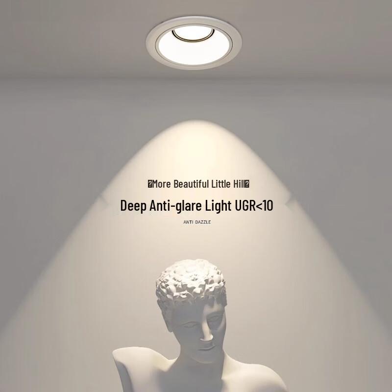 Linpan Anti-Glare LED Recessed Spotlight