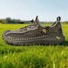 Men's Outdoor Mesh Hiking Shoes Breathable Non-slip Quick-dry Wading Shoes for Summer Trekking Walking Fishing Water Sneakers