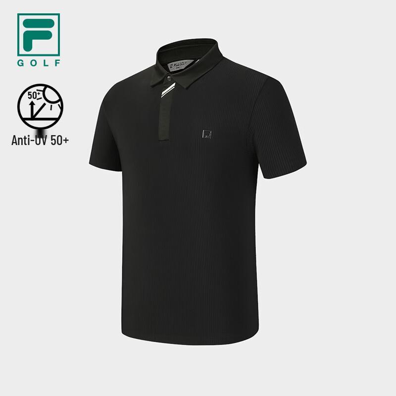 FILA Men's UV Protection Short Sleeve Polo Shirt