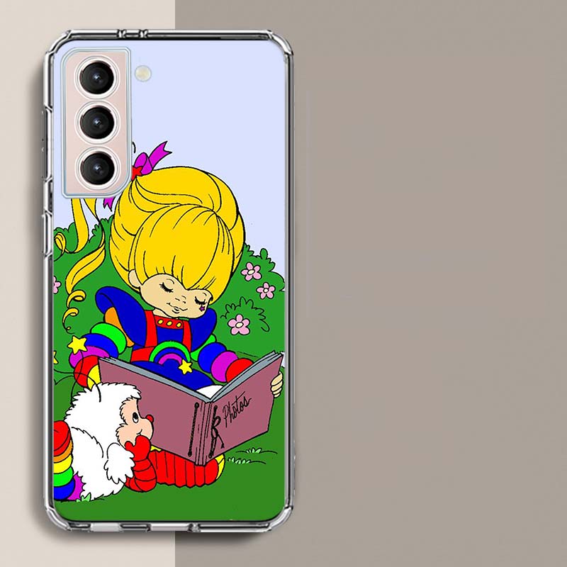 R-Rainbow Cute Brite Phone Case For Galaxy A14 A24 A34 A54 Samsung A02S A12 A22 A32 A42 A52 A72 A13 A33 A53 5G A03 A03S A23 A73