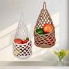 Eco-Friendly Kitchen Storage Organizer Bohemian Style Hanging Vegetable Basket Pantry Organizer