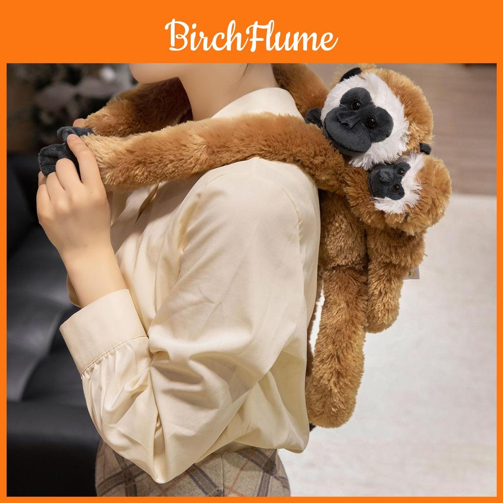 Peluche Scimmia con Imbottitura in Cotone PP per Arredo Cameretta Bambini