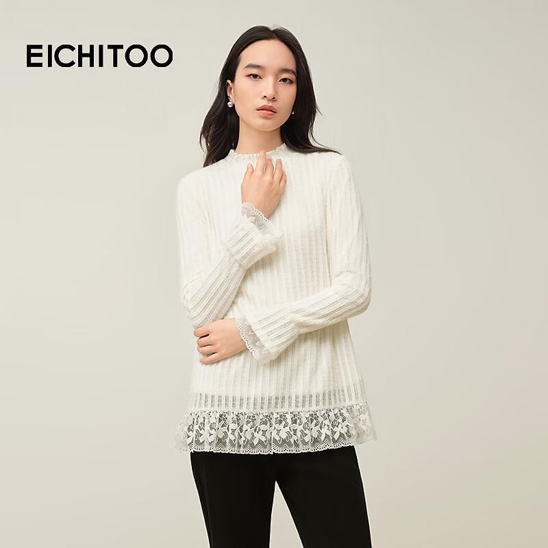 EICHITOO Women s Brushed Knit Long Sleeve Top M