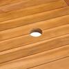 5 Piece Garden Dining Set Solid Teak Wood