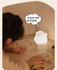 Cute Chick Silicone LED Night Light USB Rechargeable Touch Sensor Lamp Soft Light for Kids Baby Bedroom Home Decor Toy Gift