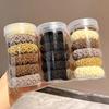 6Pcs Hair Ropes Thickened High-Elastic Design Hair Bands Ponytails Buns Hair Ties Stable Non-Pinch Hair Accessories