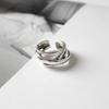Möbius Wave Pattern Retro Ring - European & American Style Index Finger Jewelry for Women